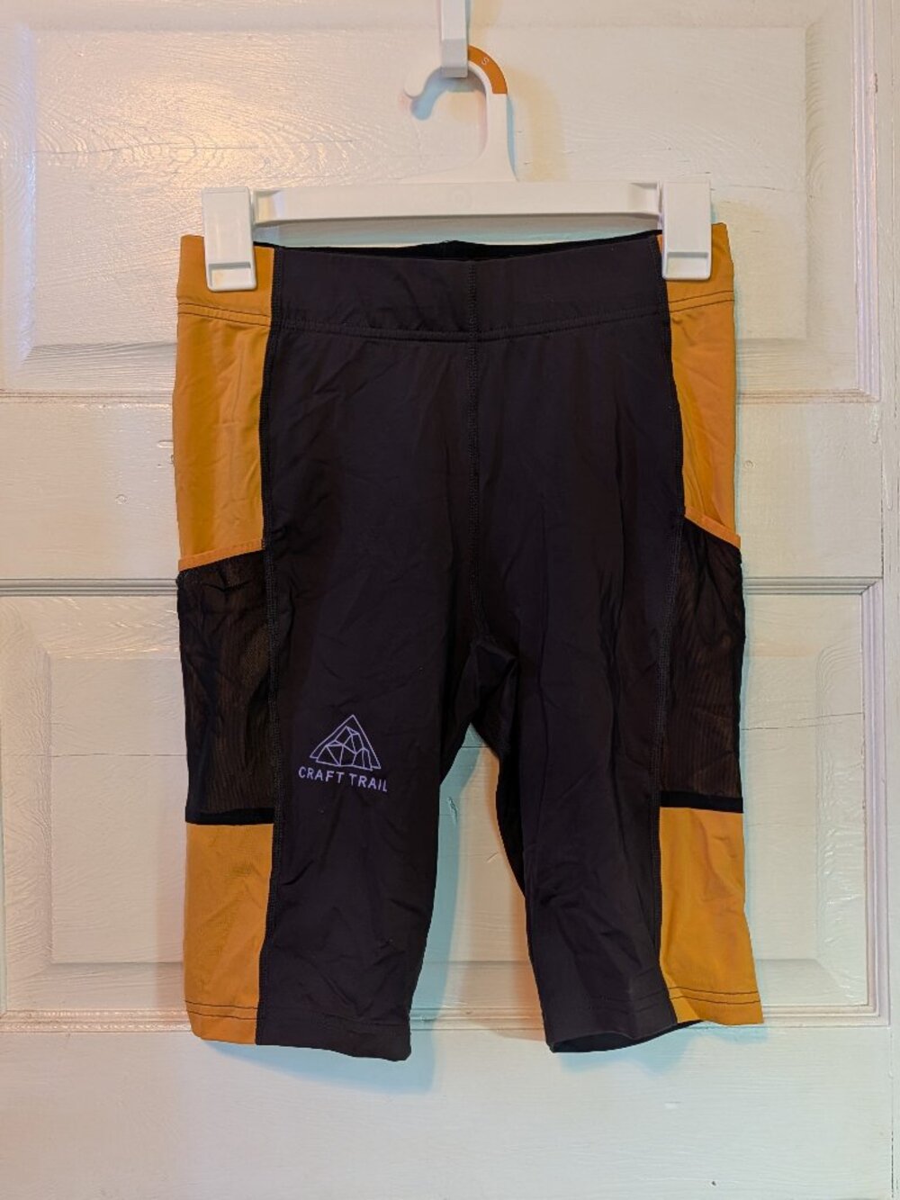 CRAFT MEN'S PRO TRAIL RUNNING SHORT TIGHTS SLATE-DESERT